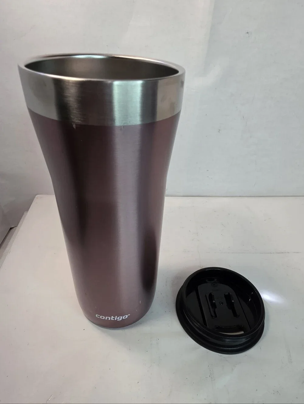 Contigo Streeterville Stainless Tumbler w/ Splash Proof Lid, Pineberry, 32oz.